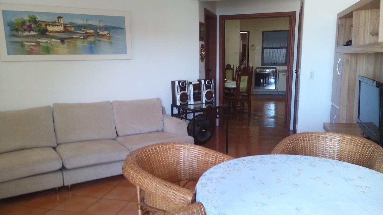 Apartamento Frente Para O Mar ,50 M Da Praia , Ar Condicionado Todos Quartos Guarujá Eksteriør billede